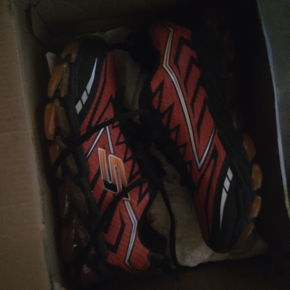 Skechers Red and Black Running Shoes